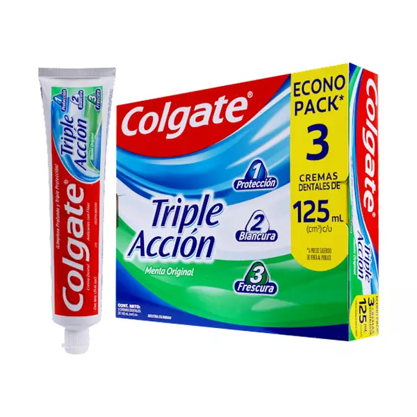 Crema Dental Colgate Triple Accion