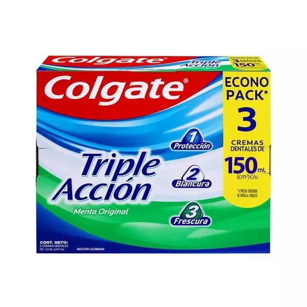 Crema Dental Colgate Triple Accion