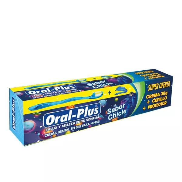 Crema Dental Oral Plus + Cepillo