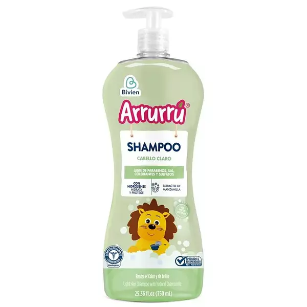 Shampoo Arruru Cabello Claro