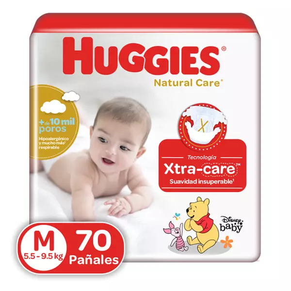 Pañal Huggies Natural Care Etapa 2