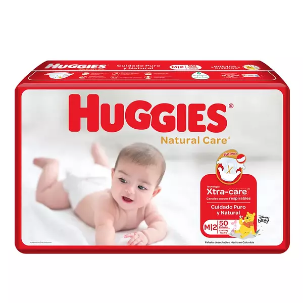 Pañal Huggies Natural Care Etapa 2