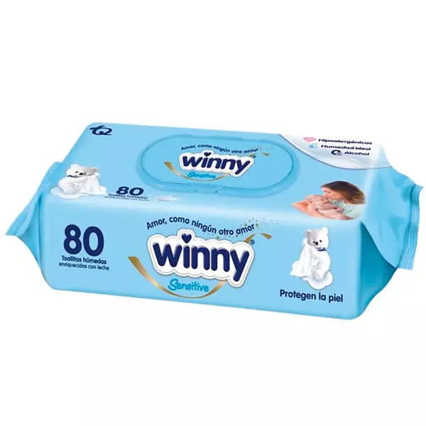 Pañitos Humedos Winny Sensitive