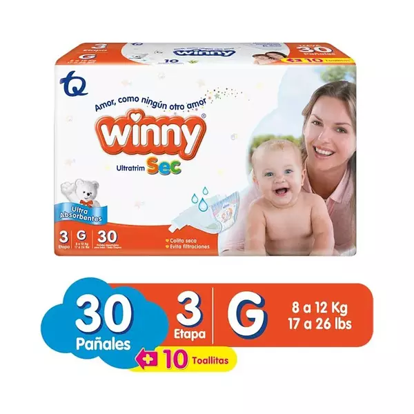 Pañal Winny Etapa 3