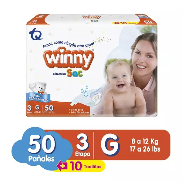 Pañal Winny Etapa 3