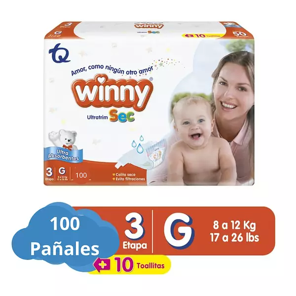 Pañal Winny Etapa 3