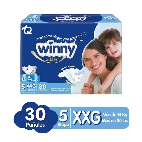 Pañal Winny Gold Etapa 5