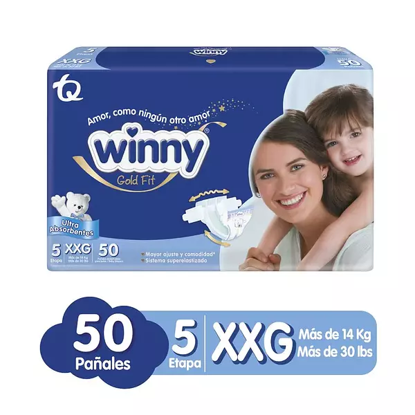 Pañal Winny Gold Etapa 5