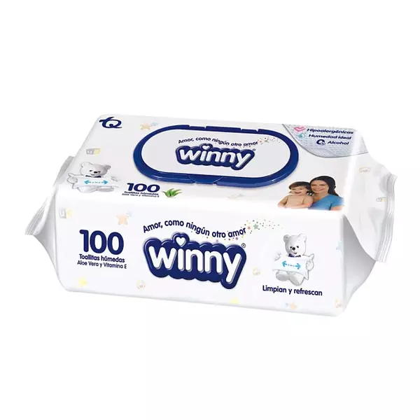 Pañitos Humedos Winny Aloe Vera